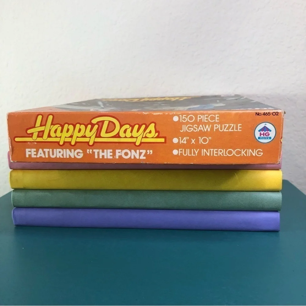 Vintage Happy Days Puzzle Jigsaw The Fonz Fonzie Richie Cunningham Potsy